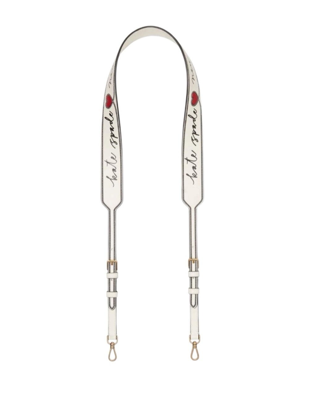 Kate Spade Limited Edition Heart Collection Adjustable Leather Bag Strap